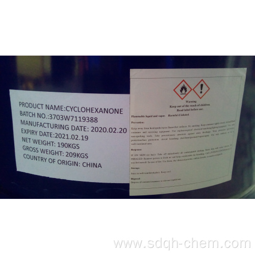 good tech Grade 99.9%min Cyclohexanone / CYC 108-94-1